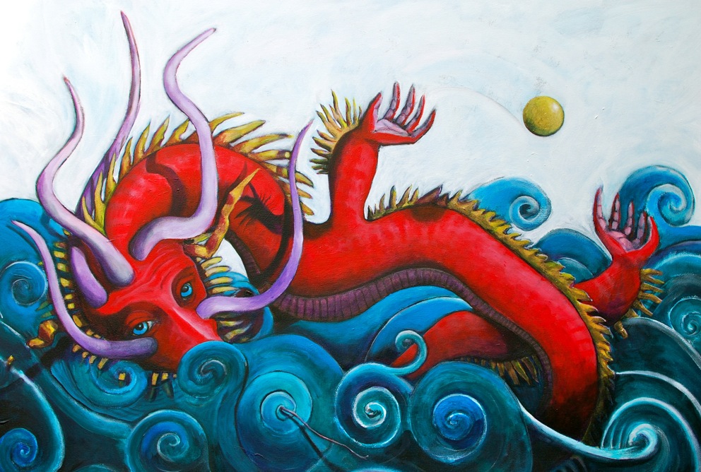 Chinese Dragon dropping the Ball, 2011